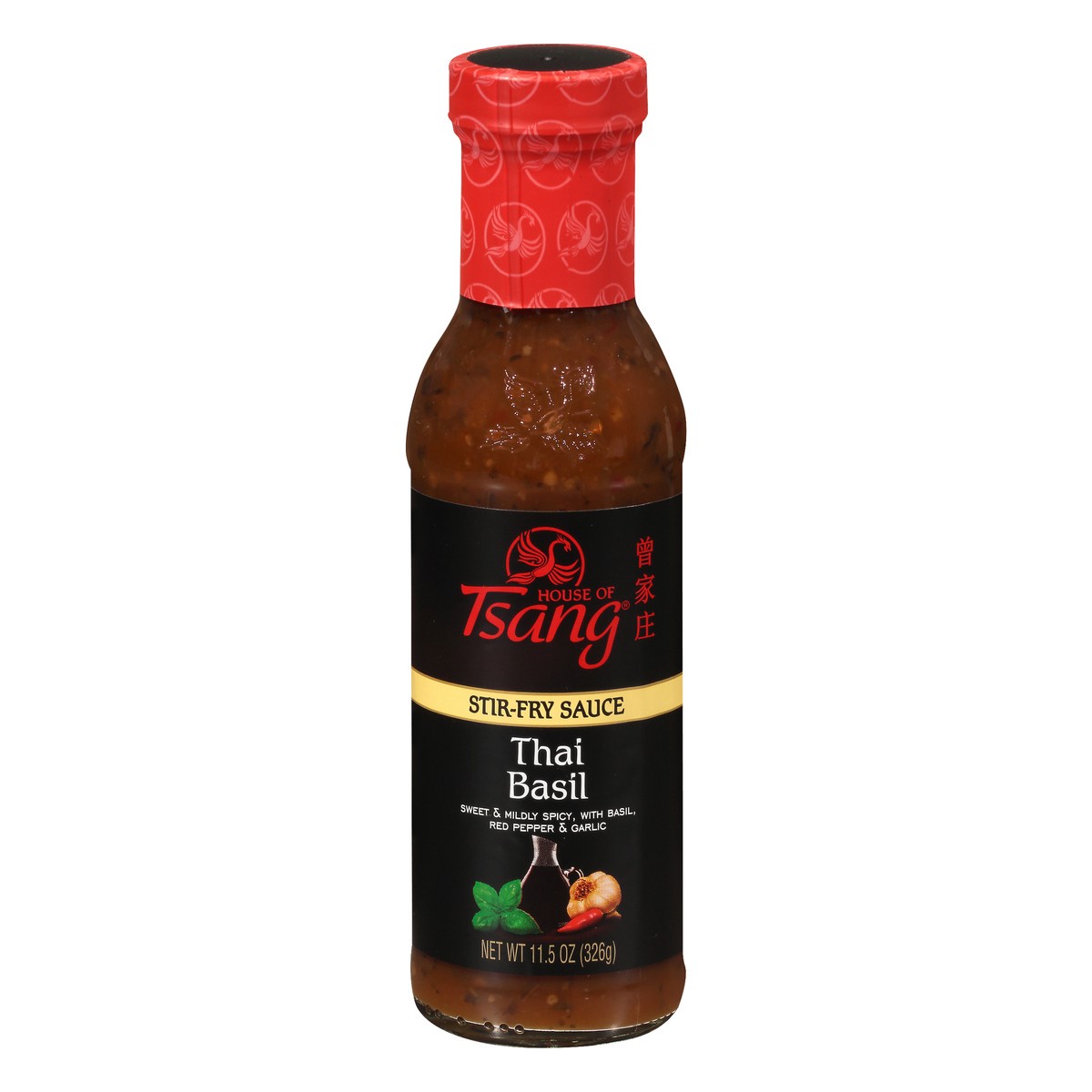 slide 1 of 9, House of Tsang Thai Basil Stir-Fry Sauce 11.5 oz, 11.5 oz