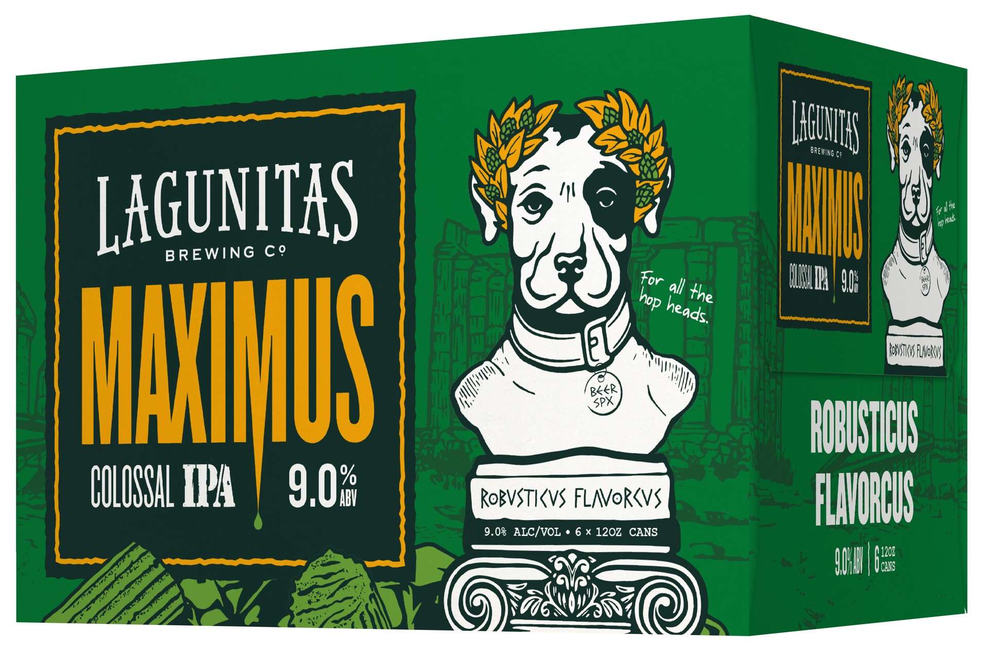 slide 2 of 4, Lagunitas Maximus Ale, 6 Pack, 12 fl. oz. Cans, 6 ct; 12 fl oz