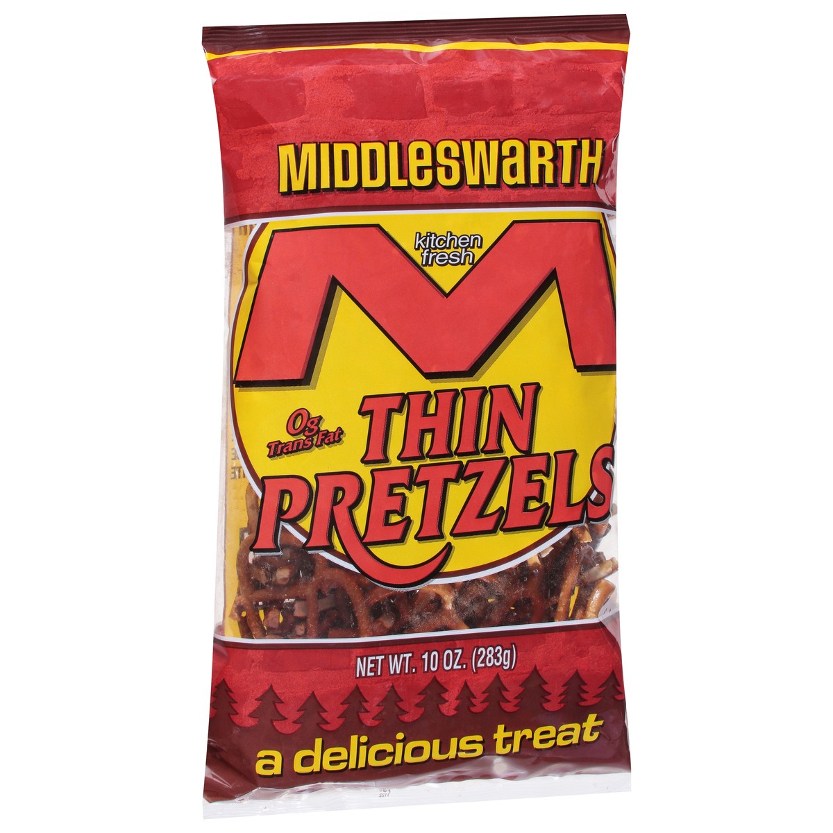 slide 3 of 14, Middleswarth Thin Pretzels, 10 oz