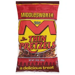 Middleswarth Thin Kitchen Fresh Pretzels 10 oz
