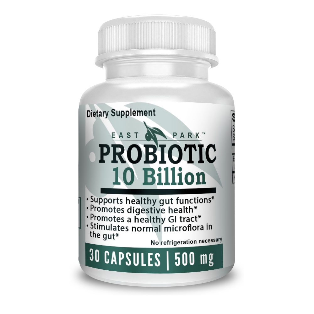 slide 1 of 1, East Park (D-Lenolate) Probiotic 10 Billion, 30 ct