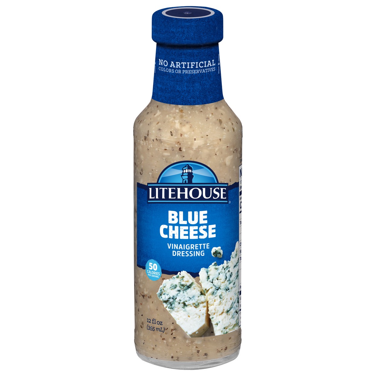 slide 1 of 7, Litehouse Dressing Classic Blue Cheese Vinaigrette - 12 Fl. Oz., 12 fl oz