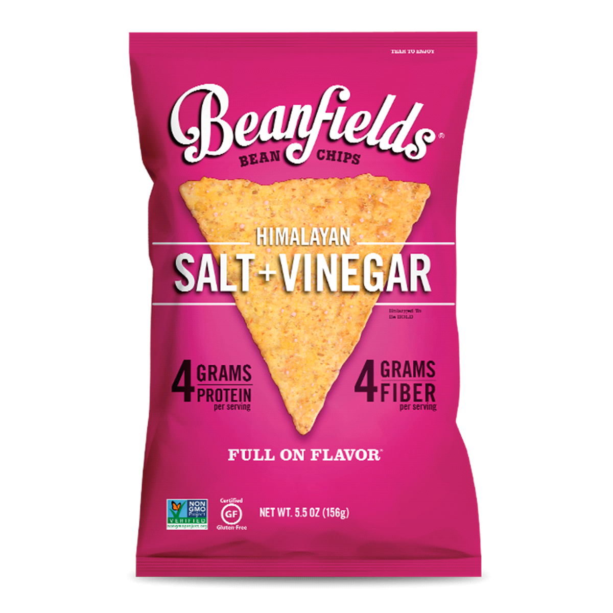 slide 1 of 1, Beanfields Himalayan Salt + Vinegar Bean Chips, 5.5 oz