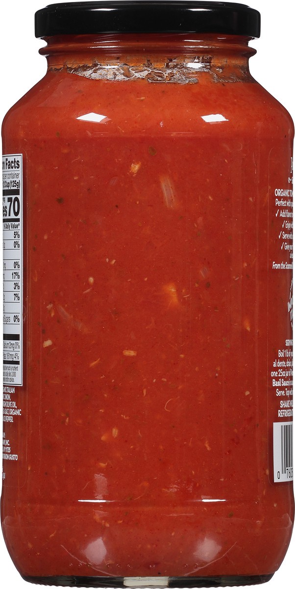 slide 5 of 9, Paesana Organic Tomato & Basil Pasta Sauce 25 oz, 25 oz