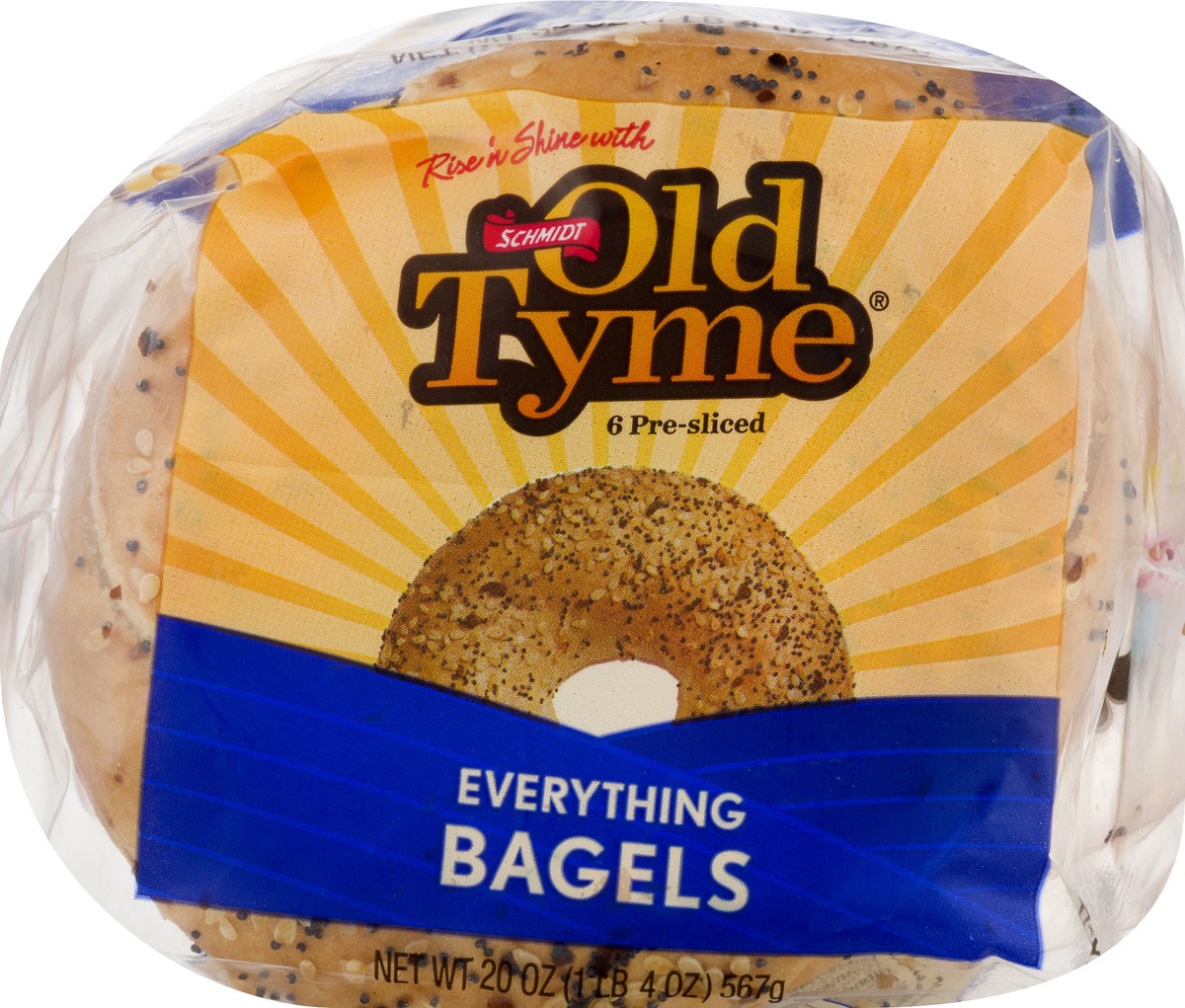 slide 2 of 8, Schmidt's Old Tyme Bagels, Everything, 20 oz