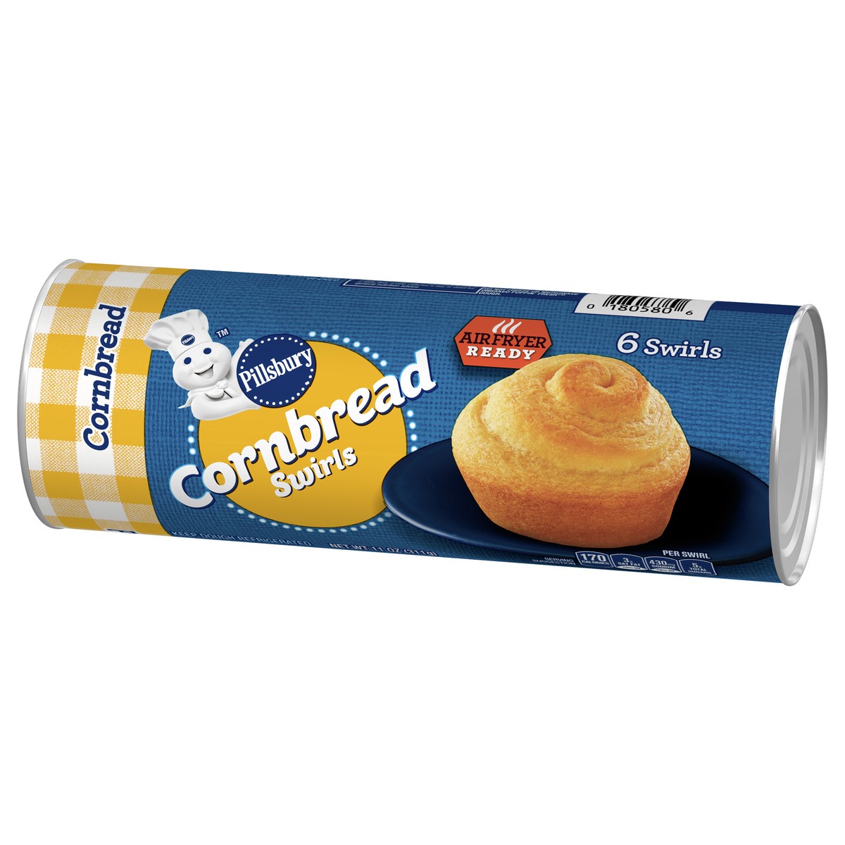 slide 2 of 11, Pillsbury Cornbread Swirls, 6 ct., 11 oz., 6 ct