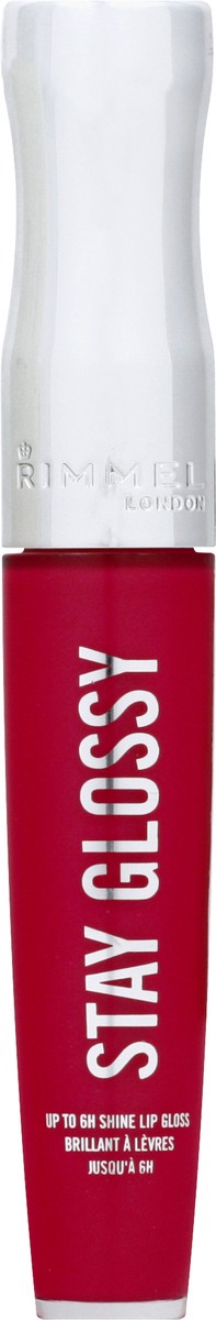slide 3 of 11, Rimmel London Stay Glossy The Future is Pink 360 Lip Gloss 5.5 ml, 0.18 fl oz