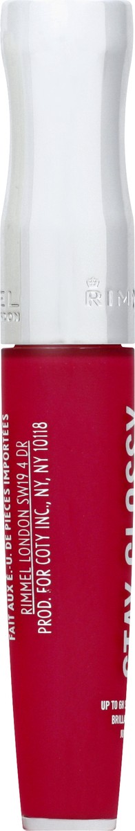 slide 11 of 11, Rimmel London Stay Glossy The Future is Pink 360 Lip Gloss 5.5 ml, 0.18 fl oz