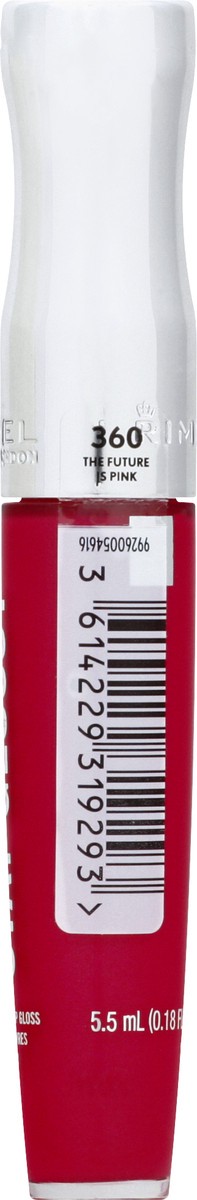 slide 2 of 11, Rimmel London Stay Glossy The Future is Pink 360 Lip Gloss 5.5 ml, 0.18 fl oz
