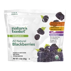 Nature's Basket Organic Blackberries