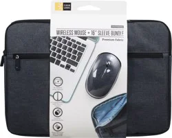 Case Logic Wireless Mouse + 16 Inch Sleeve Bundle 1 ea