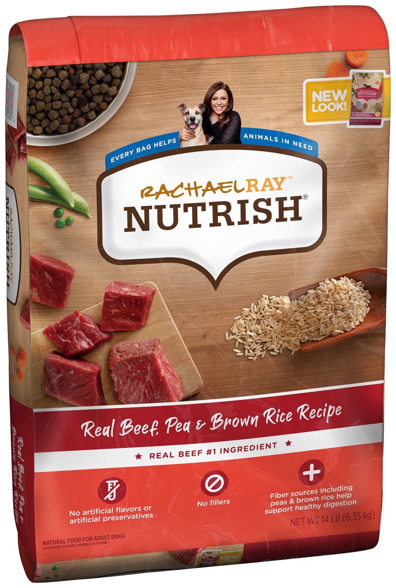 slide 1 of 10, Rachael Ray Nutrish Dog Food, 14 lb