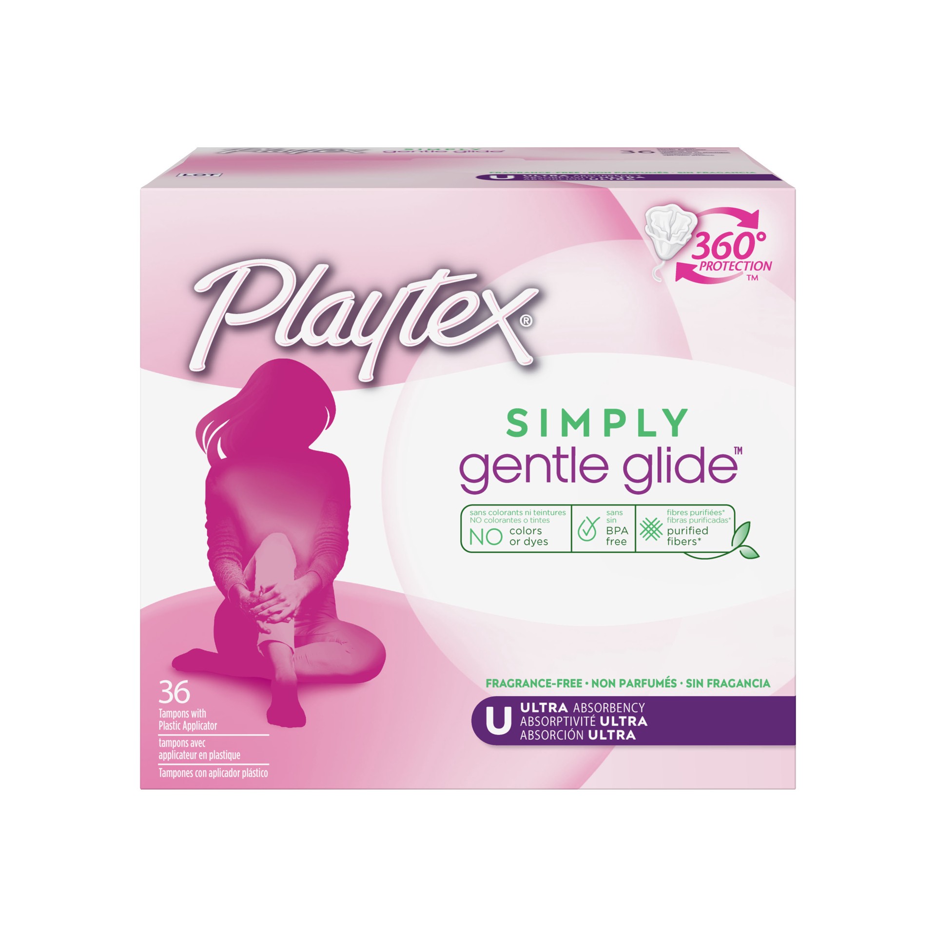 slide 1 of 9, Playtex Ultra Unscented Tampons, 36 ct