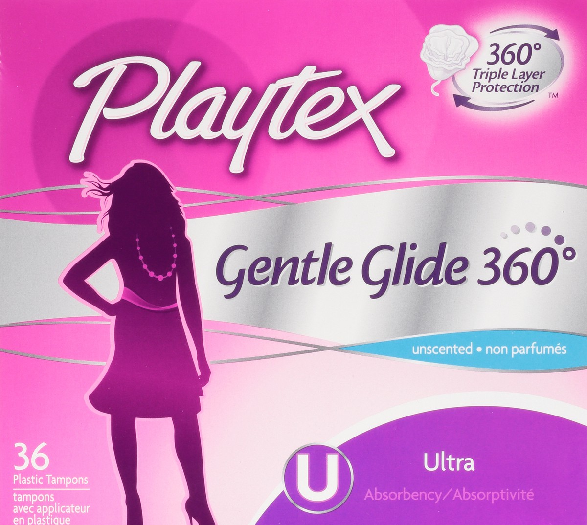 slide 6 of 9, Playtex Ultra Unscented Tampons, 36 ct