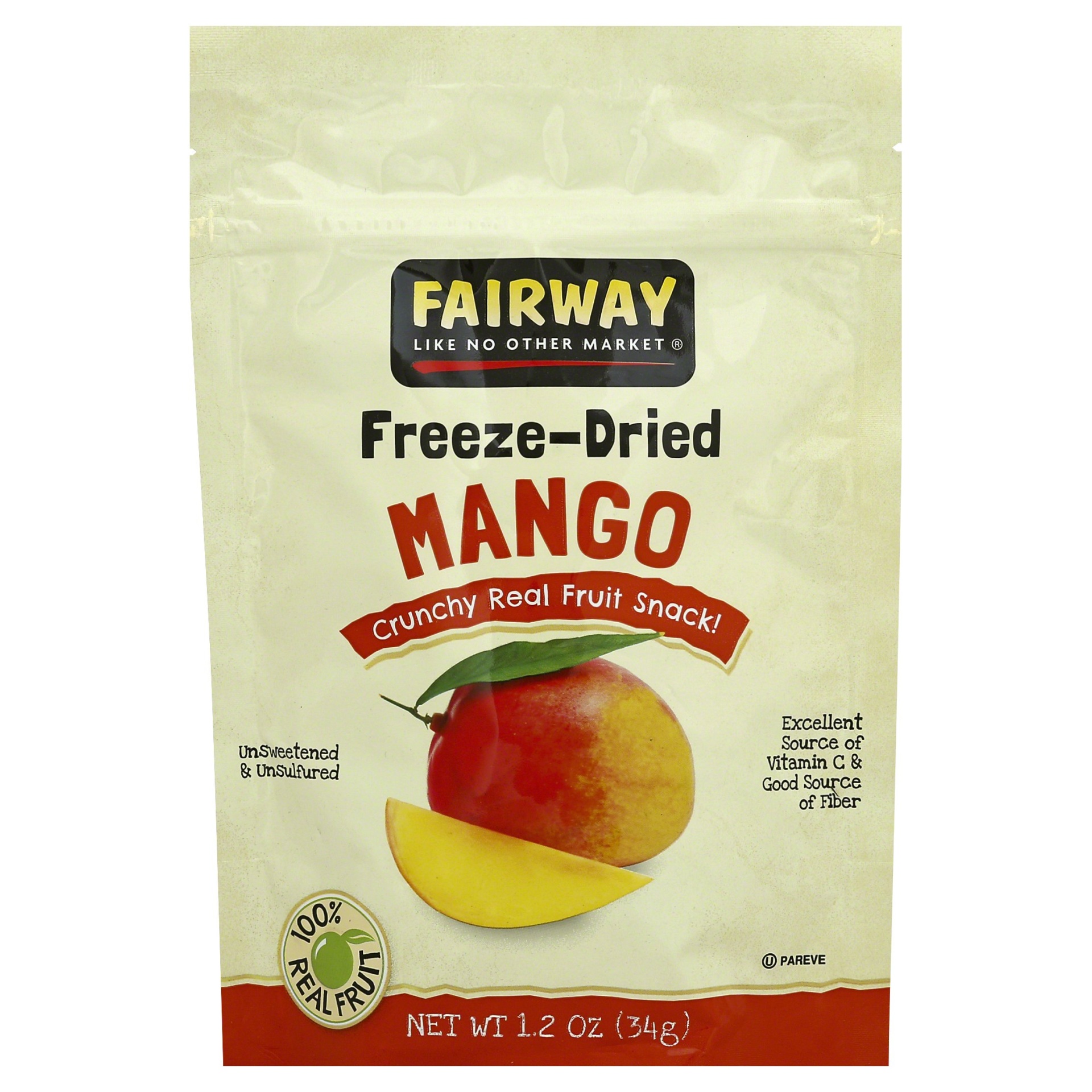 slide 1 of 1, Fairway Freeze Dried Mango, 1.2 oz