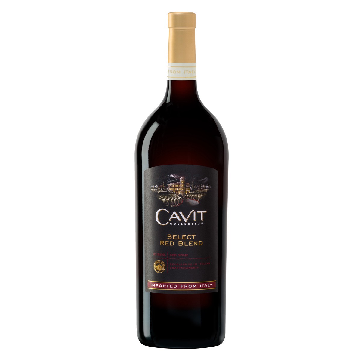 slide 1 of 7, Cavit Select Red Blend New Label, 1.5l, 1.50 liter