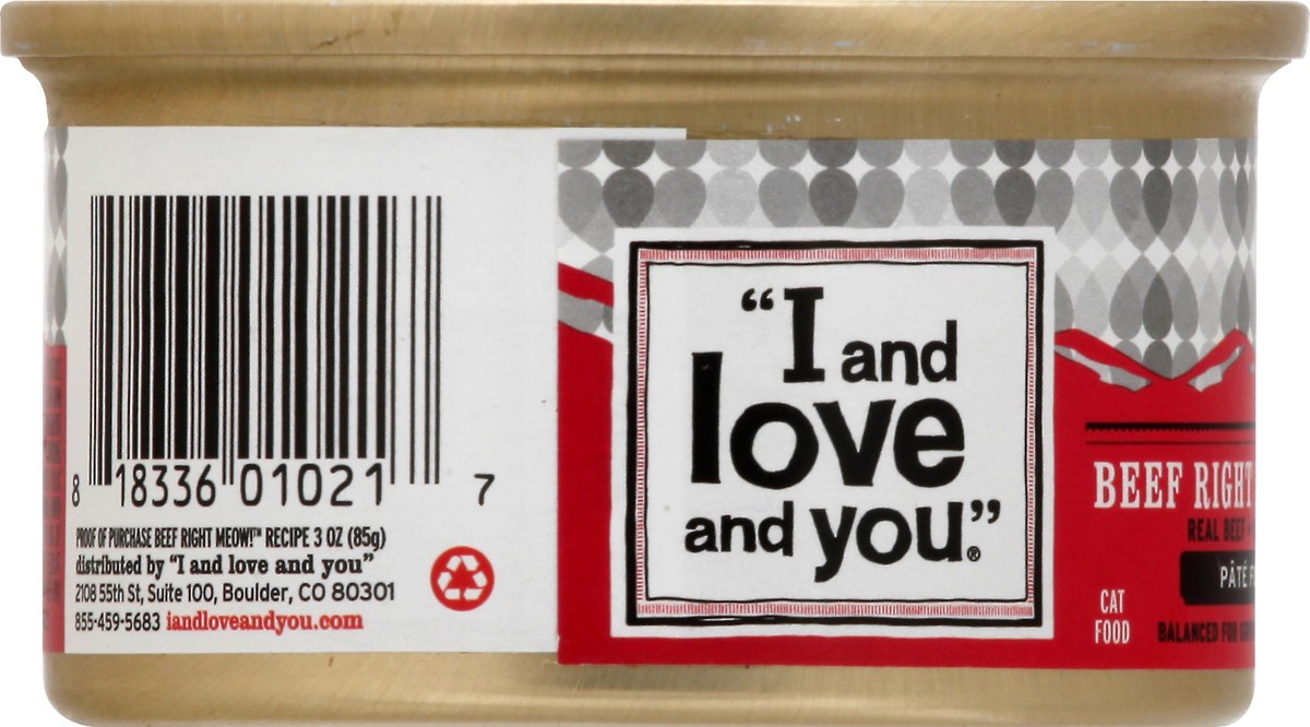 slide 5 of 11, I&love&you Cat Food Can Whlly Cow Pa, 24 ct; 3 oz