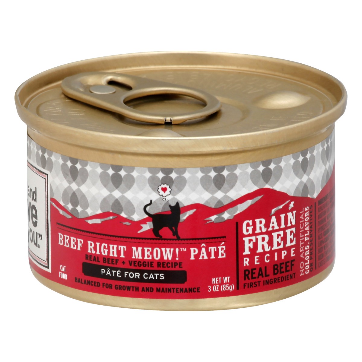 slide 9 of 11, I and Love and You Beef Right Meow! Pate Cat Food 3 oz, 24 ct; 3 oz