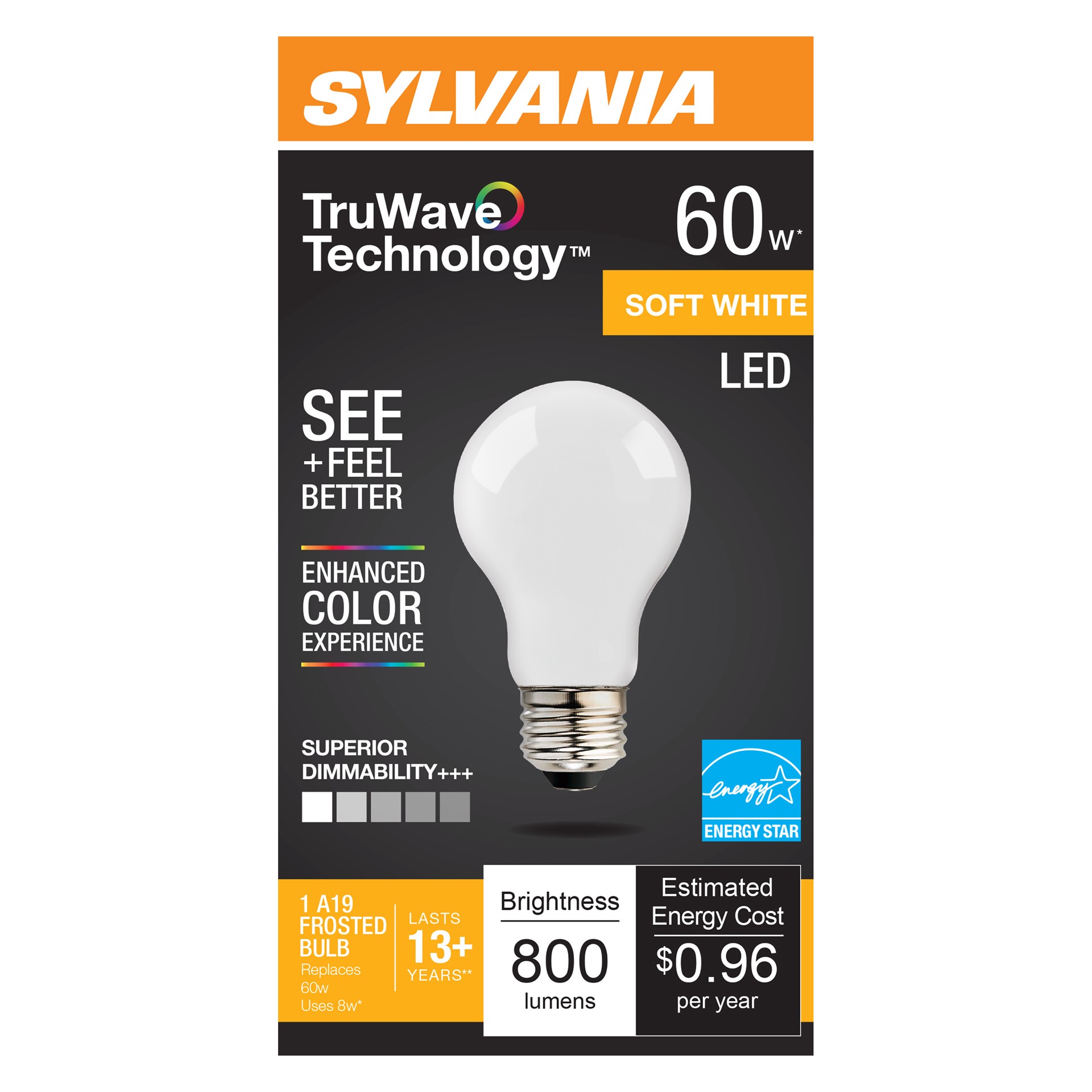 slide 1 of 1, Sylvania Truwave Led Soft White Dim, 