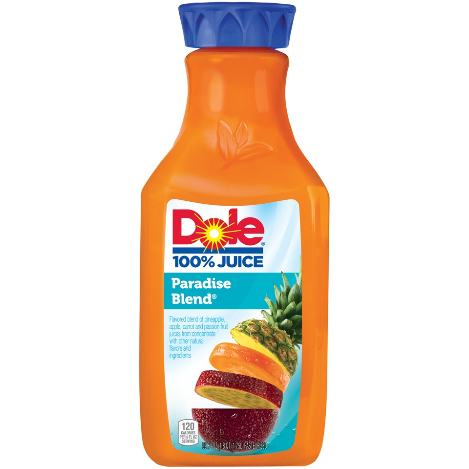 slide 1 of 1, Dole Paradise Blend 100% Juice - 59 fl oz, 59 fl oz