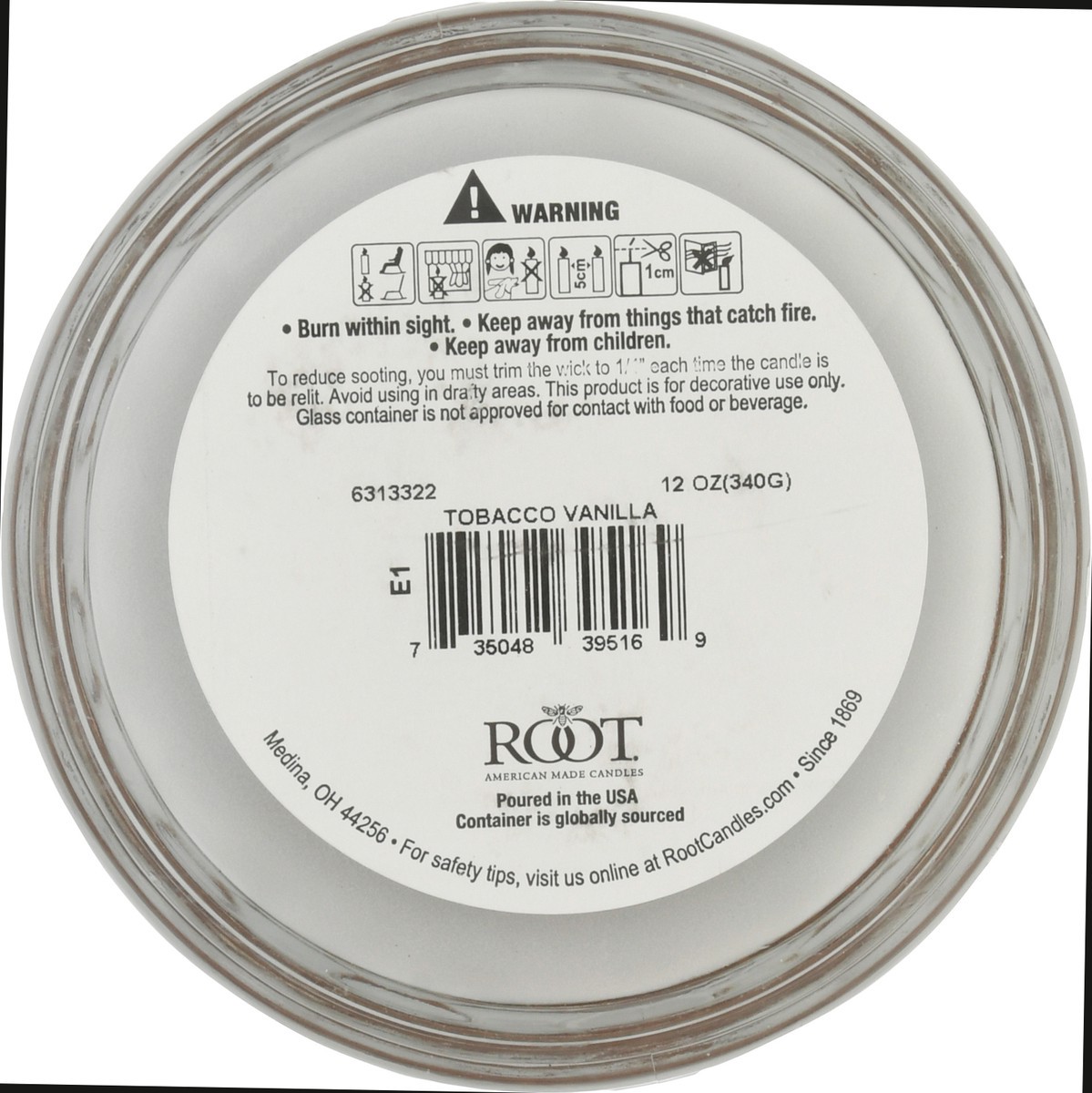 slide 4 of 11, Root Tobacco Vanilla Candle 1 ea, 1 ct