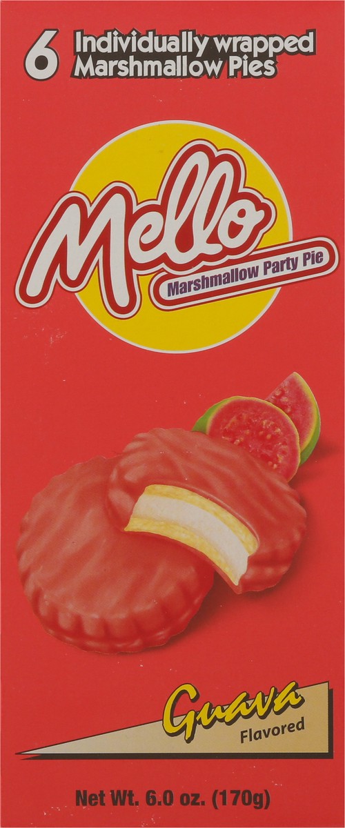 slide 4 of 9, Mello Guava Flavored Marshmallow Party Pie 6 ea, 6 ct