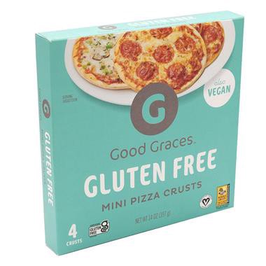 slide 1 of 1, Good Graces Gluten Free Mini Pizza Crusts, 14 oz