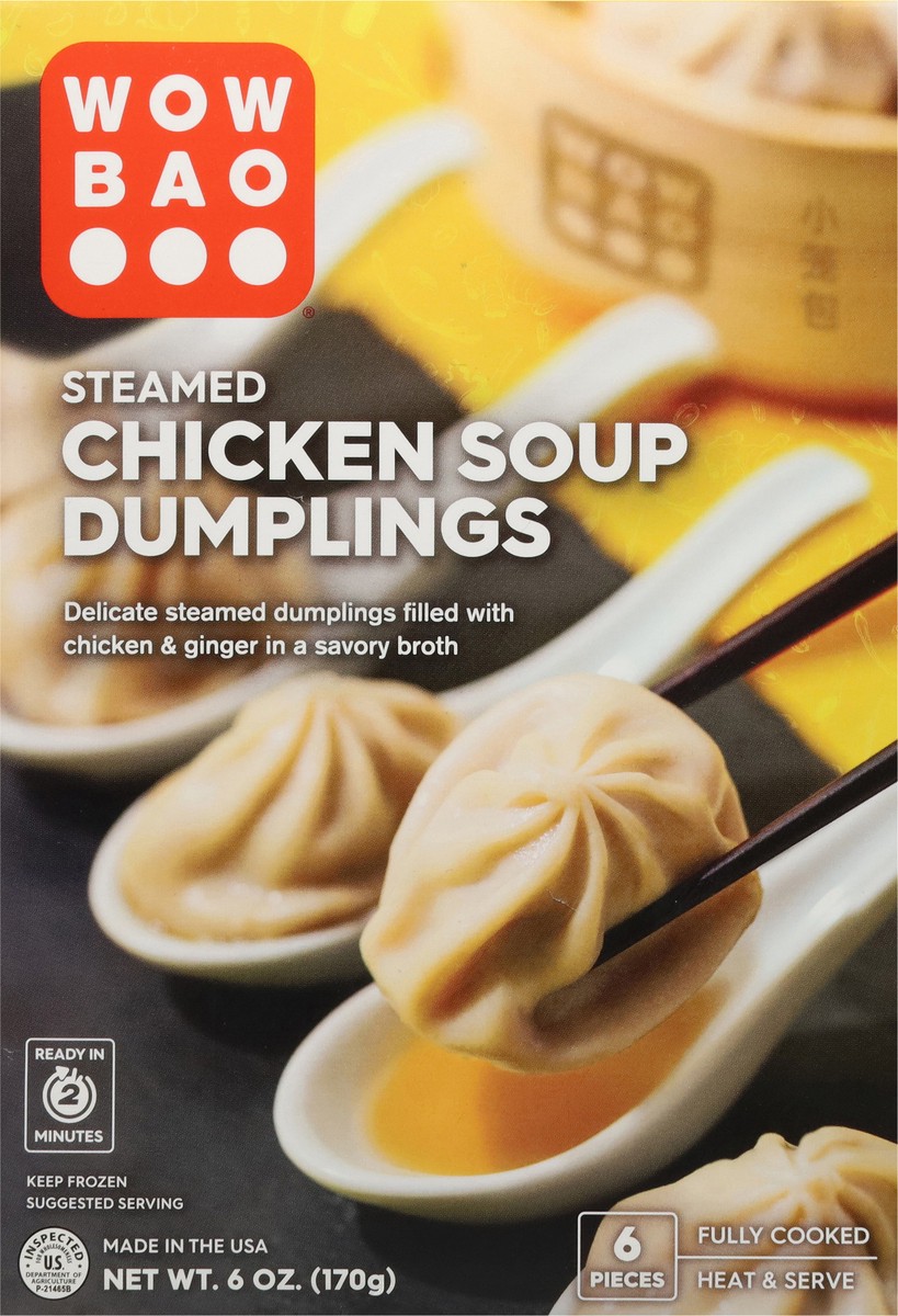 slide 13 of 13, Wow Bao Dumpling Steamed Chicken Soup - 6 OZ, 6 oz