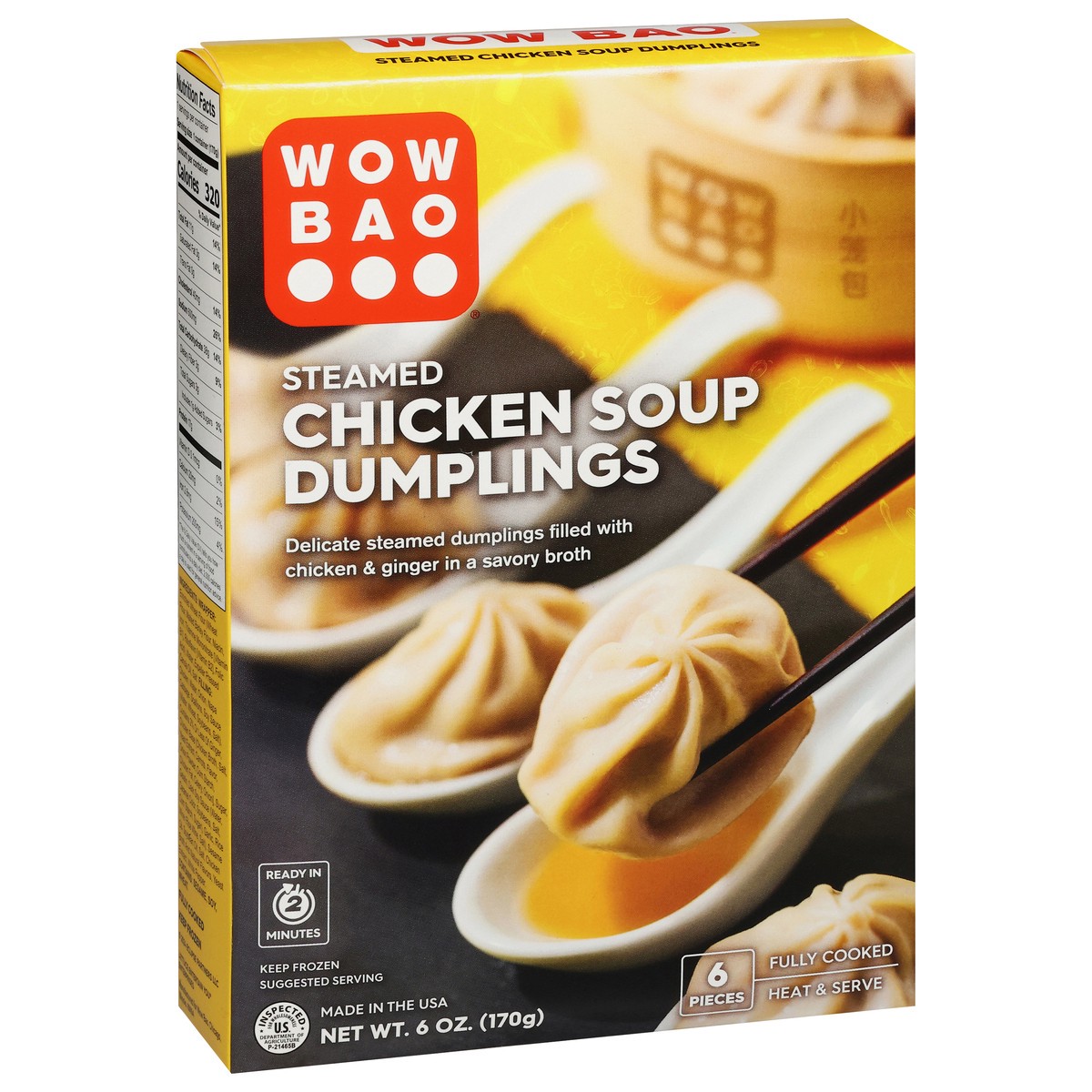 slide 11 of 13, Wow Bao Dumpling Steamed Chicken Soup - 6 OZ, 6 oz