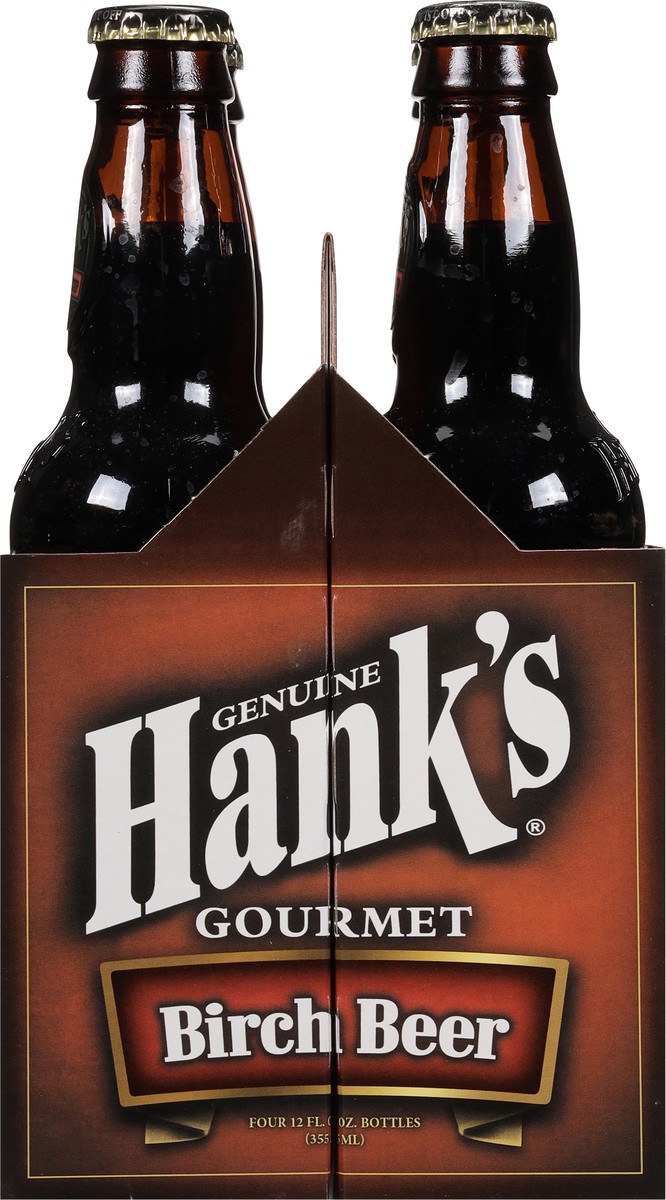 slide 3 of 12, Hank's Gourmet Birch Beer 4 - 12 fl oz Bottles, 4 ct