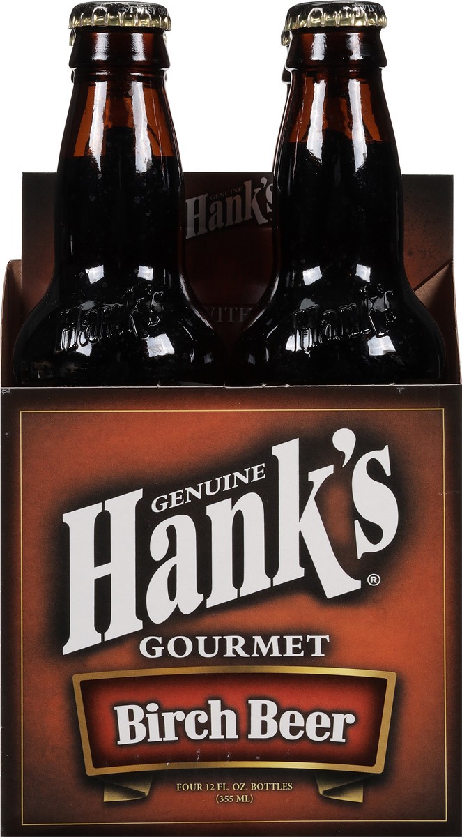 slide 4 of 12, Hank's Gourmet Birch Beer 4 - 12 fl oz Bottles, 4 ct