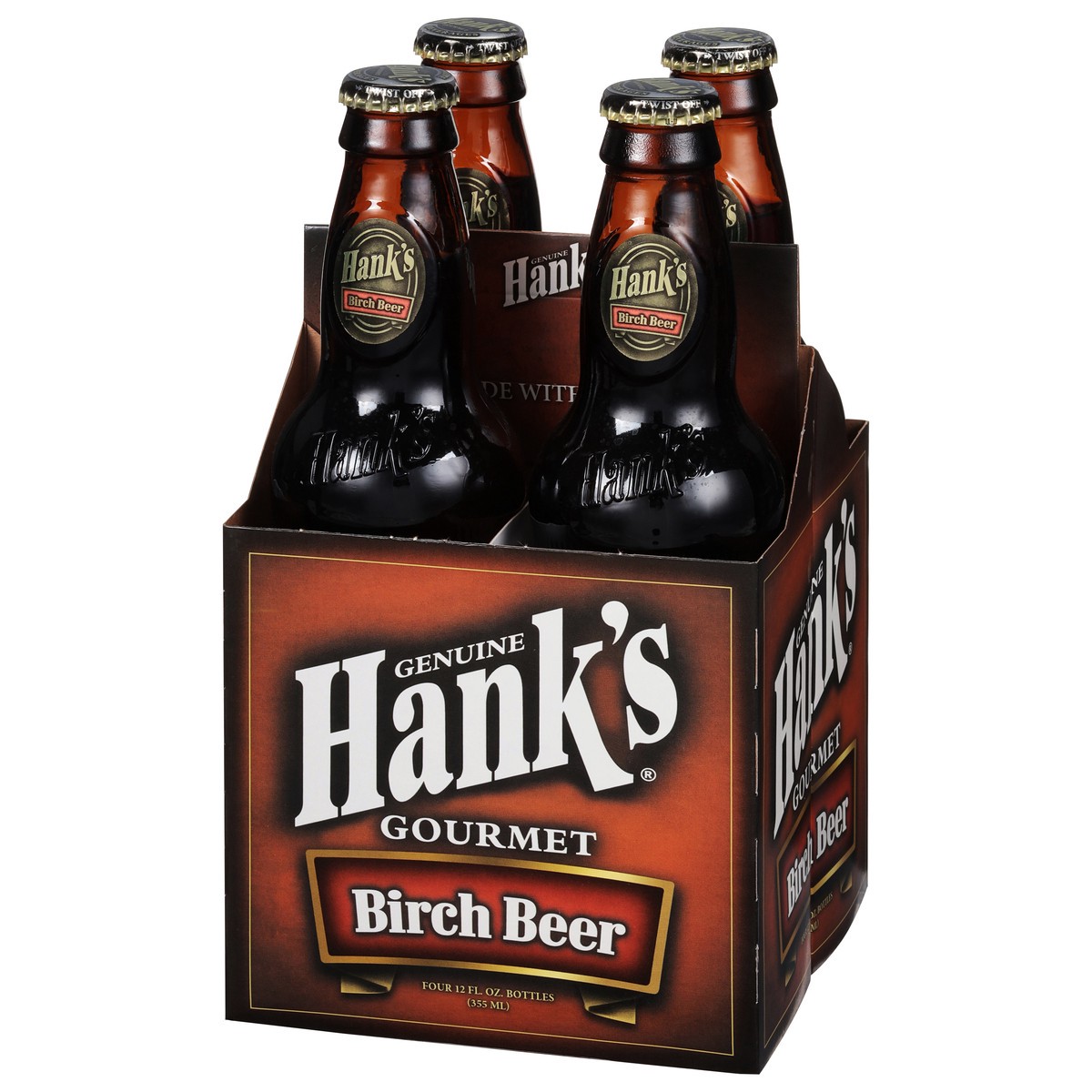 slide 5 of 12, Hank's Gourmet Birch Beer 4 - 12 fl oz Bottles, 4 ct