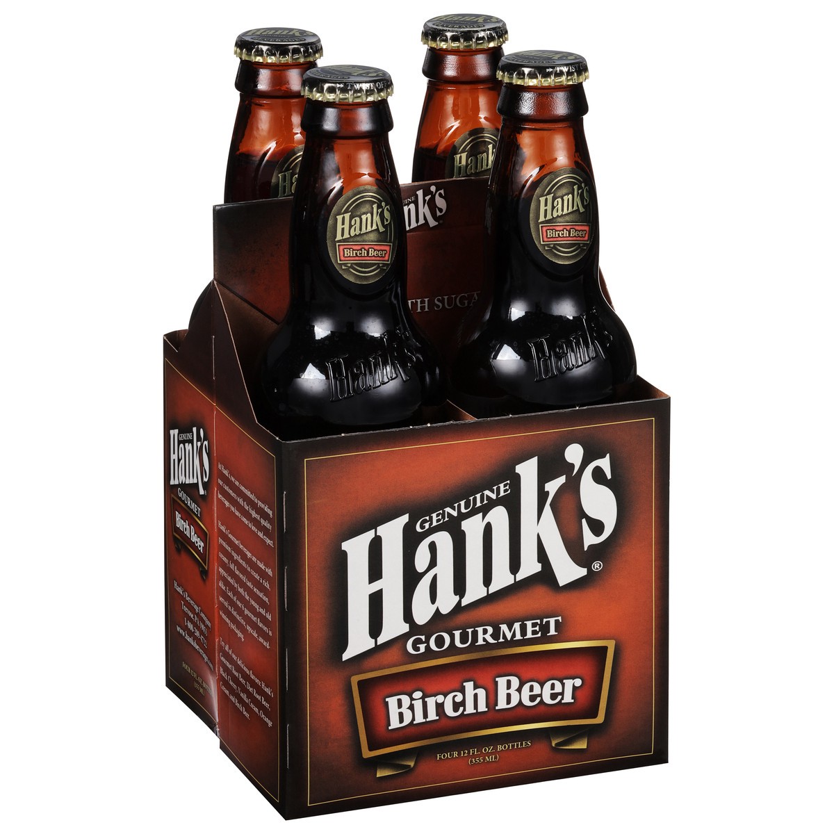 slide 11 of 12, Hank's Gourmet Birch Beer 4 - 12 fl oz Bottles, 4 ct