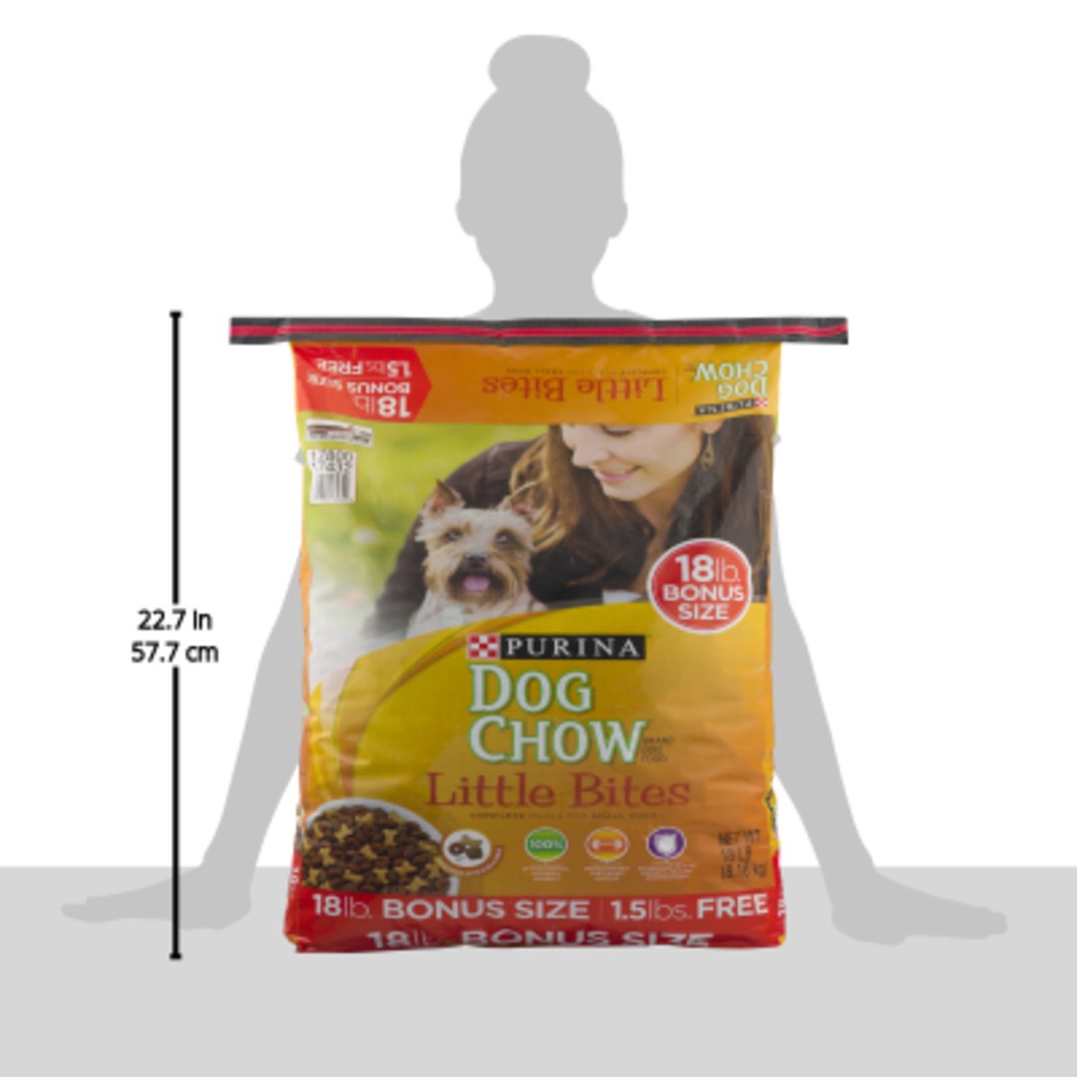 slide 3 of 9, Dog Chow Purina Dog Chow Small Dog Dry Dog Food Bonus Size, 18 lb