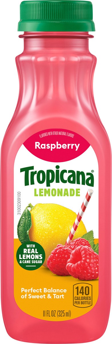 slide 11 of 12, Tropicana Rasp Lemonade, 11 oz
