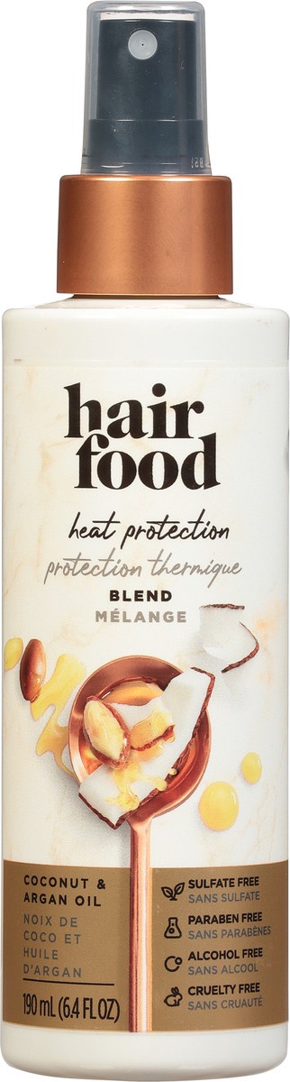 slide 6 of 9, Hair Food Coconut & Argan Oil Heat Protection Blend 6.4 fl oz, 6.4 oz