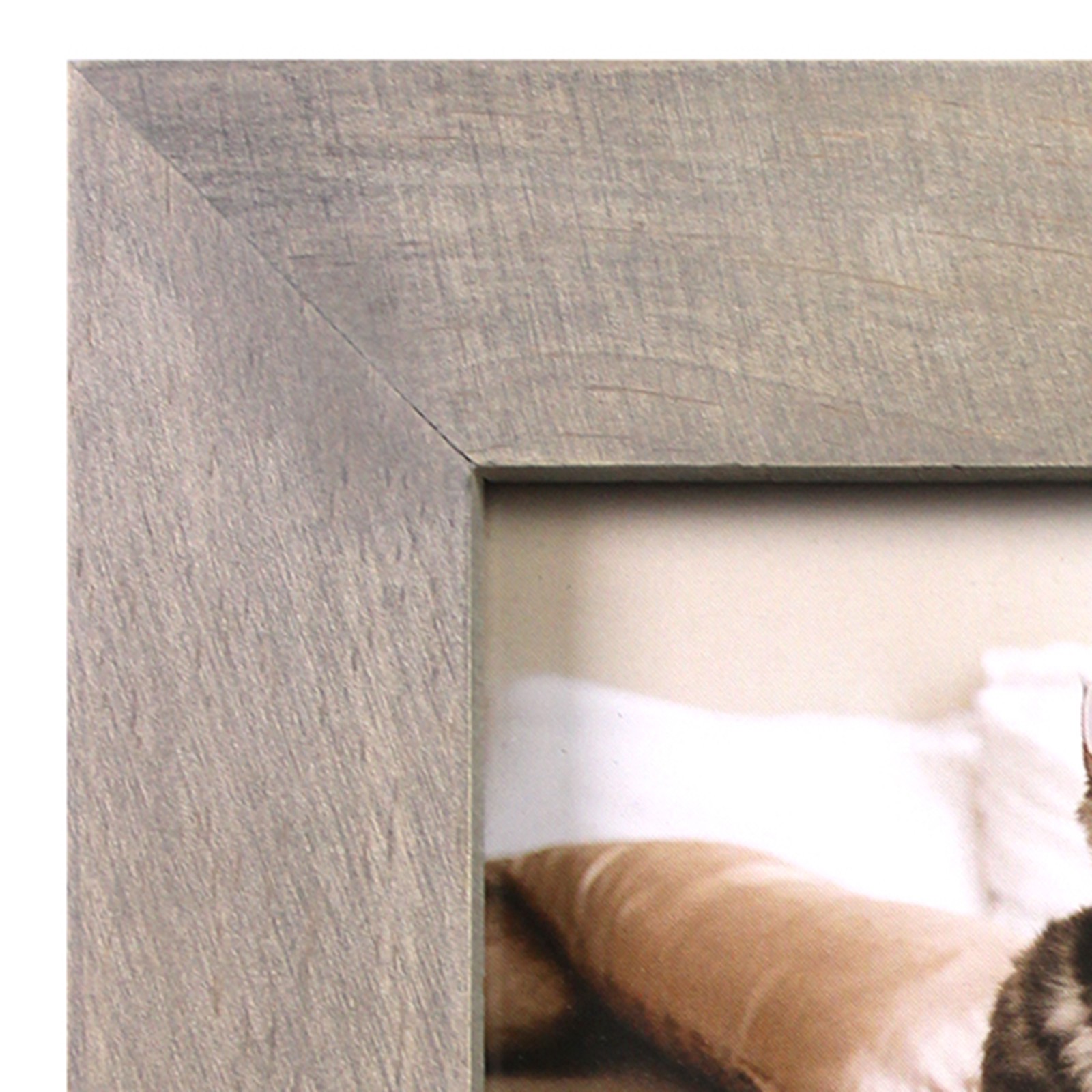 slide 3 of 4, Expressions 2 Opening 4" X 6" Greige Collage Frame By Studio Decor, 4 in x 6 in