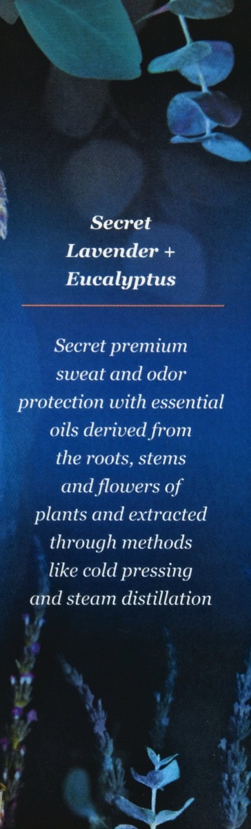 slide 10 of 10, Secret 48 Hr Invisible Solid Lavender + Eucalyptus Antiperspirant 1.6 oz, 1.6 oz