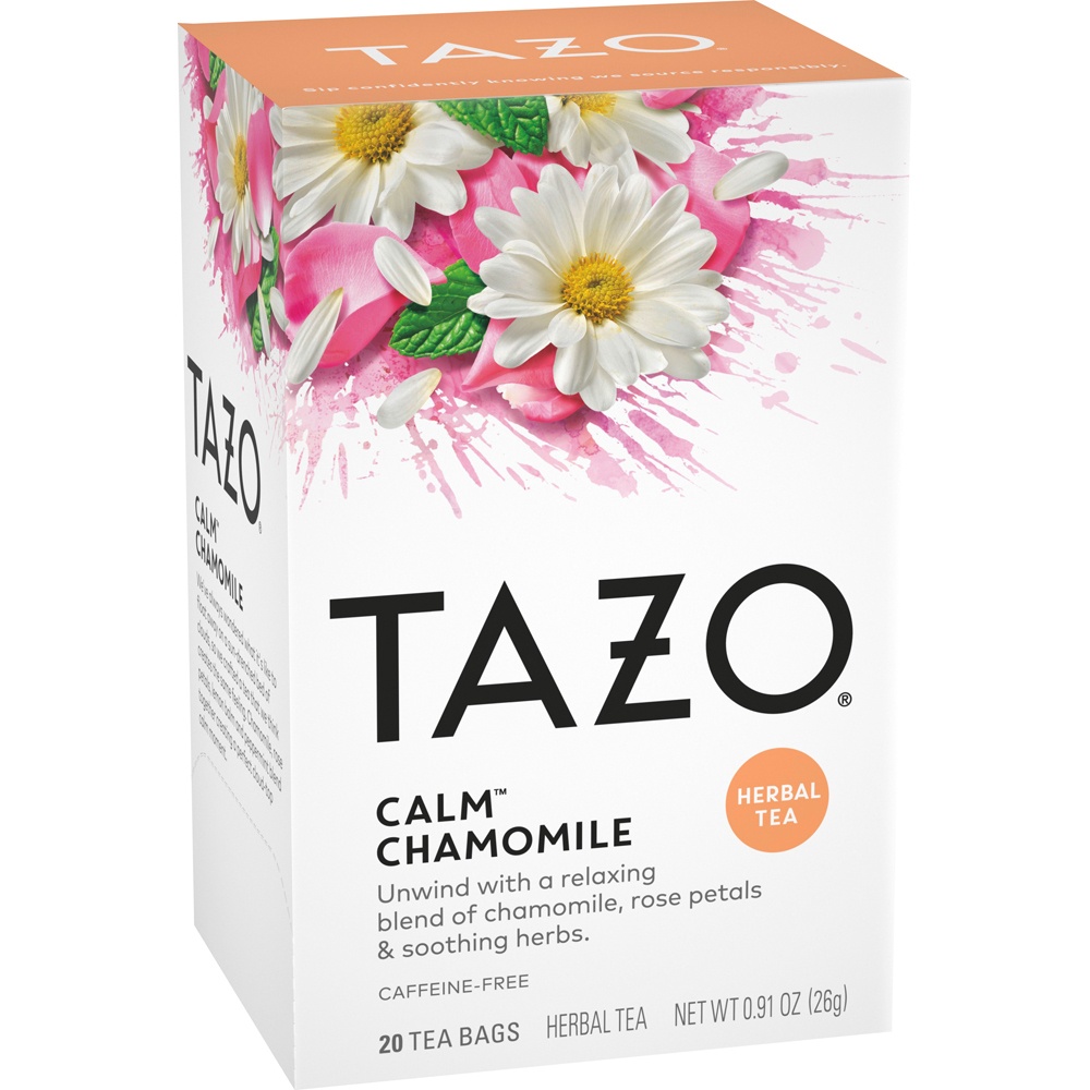 slide 2 of 3, Tazo Calm Chamomile Herbal Tea, 20 ct