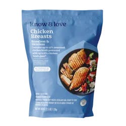 know & love Chicken Breasts 40 Ounces