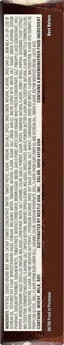 slide 4 of 14, STOUFFER'S Pub Classics BBQ Recipe Burger with Bacon Frozen Meal 12.5 oz., 12.5 oz