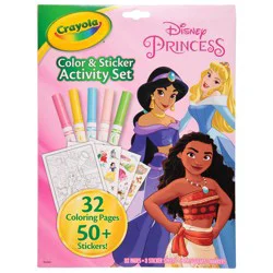 Crayola Disney Princess Color & Sticker Activity Set 40 Pieces 1 ea
