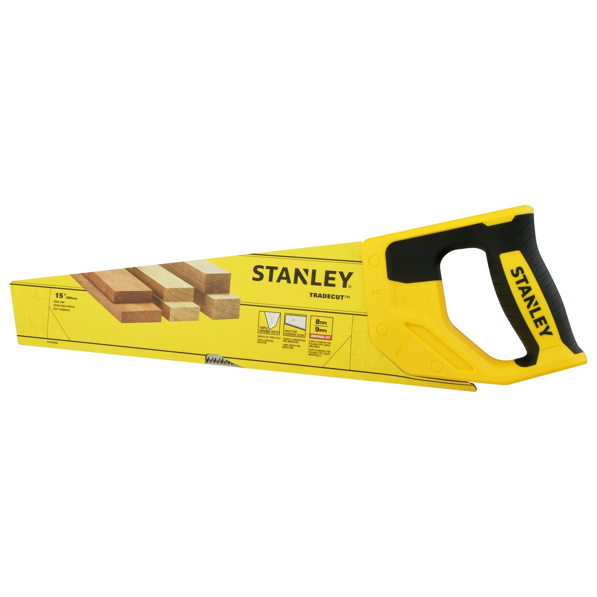 slide 2 of 9, STANLEY 15" Panel Saw, 1 ct