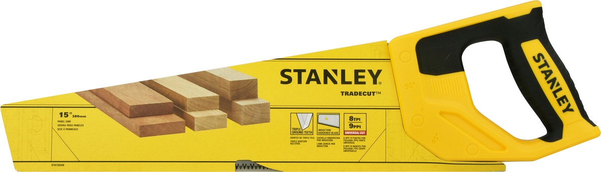 slide 9 of 9, STANLEY 15" Panel Saw, 1 ct