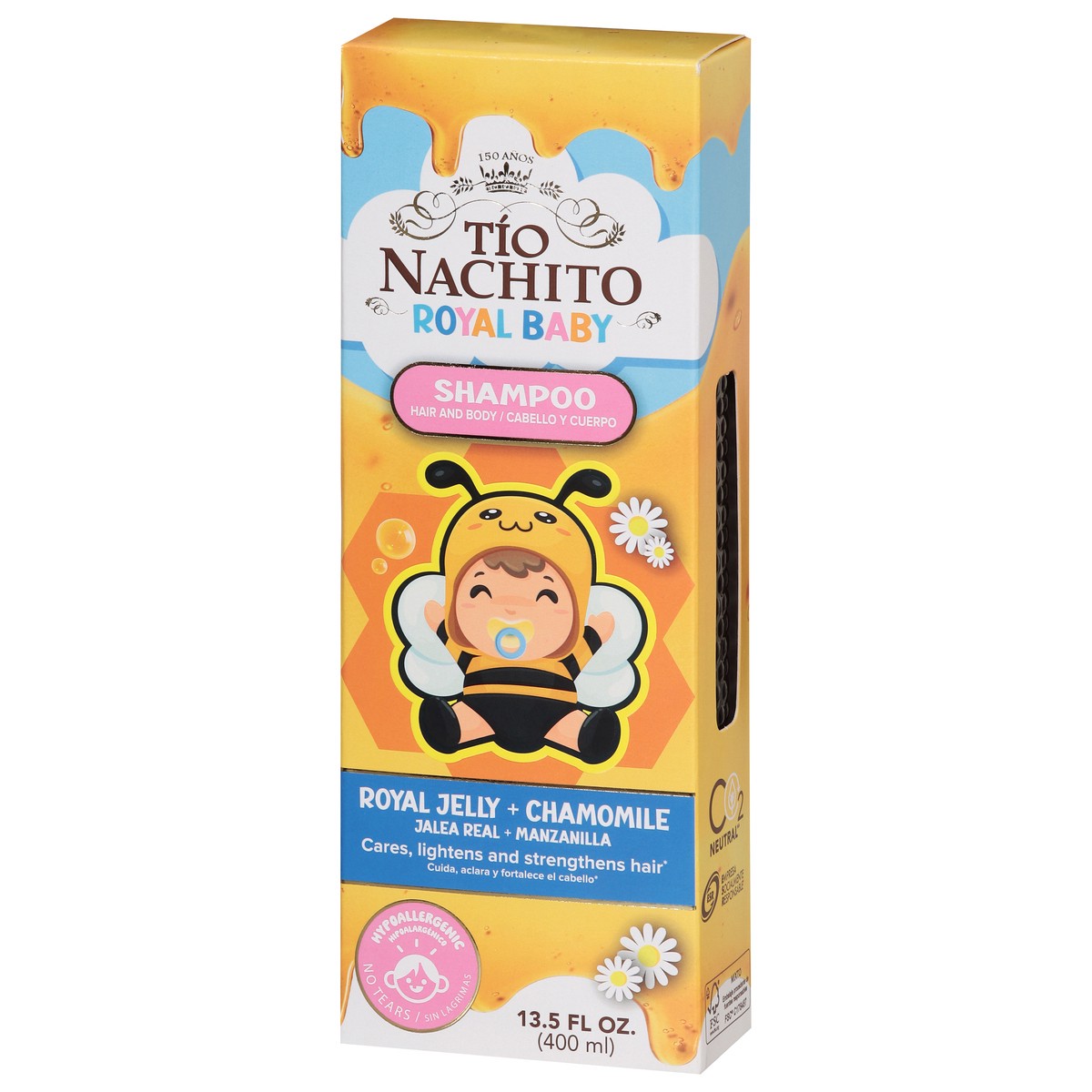slide 2 of 14, Tio Nachito Royal Baby Royal Jelly + Chamomile Shampoo 13.5 fl oz, 13.5 fl oz