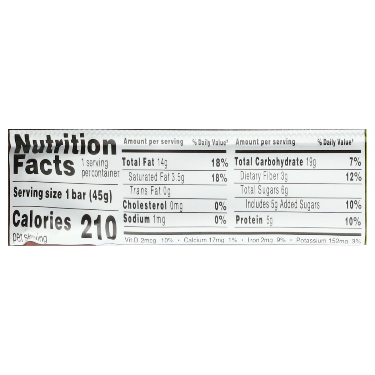 slide 9 of 14, Mooski Chilled Chocolate Peanut Butter Oat Bar 1.59 oz, 1.59 oz