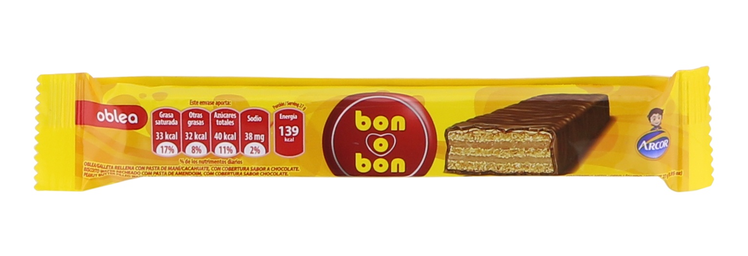 slide 1 of 1, Arcor Bara Bon Bon Candy Bar, 0.95 oz