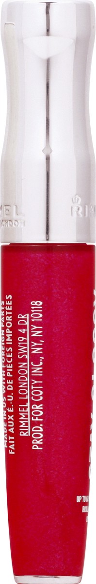 slide 5 of 11, COTY RIMMEL LONDON Rimmel Stay Glossy Lip Gloss - Non-Sticky and Lightweight Formula for Lip Color and Shine - 345 Pop Fizz Pink, .18oz, 0.18 oz