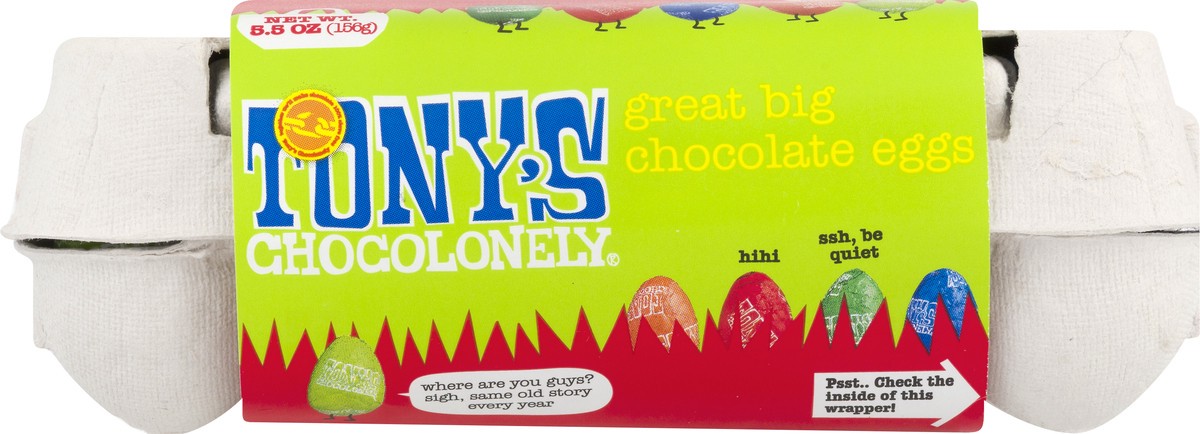 slide 10 of 13, Tony's Chocolonely Tonys Chocolate Egg Crate, 5.29 oz