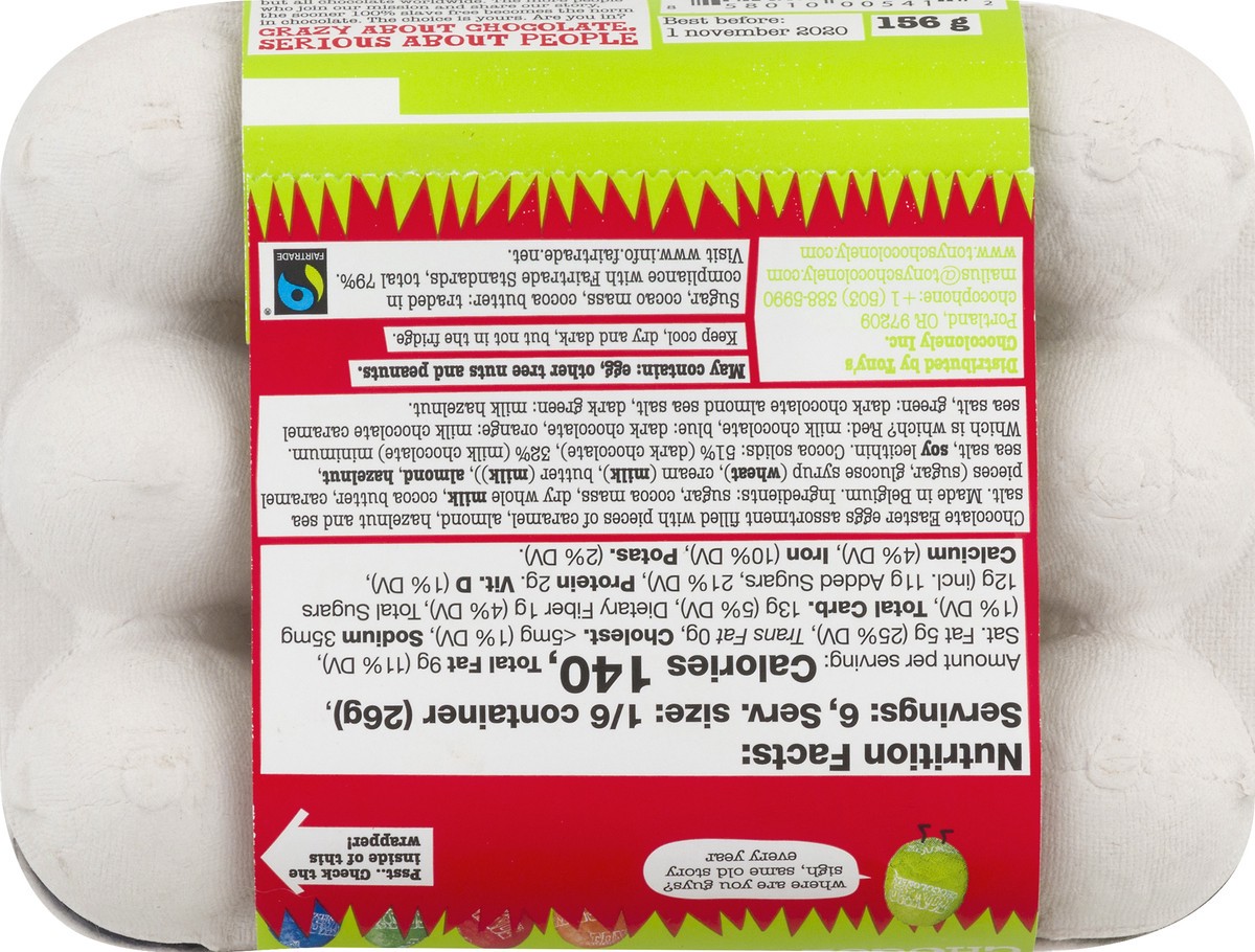 slide 11 of 13, Tony's Chocolonely Tonys Chocolate Egg Crate, 5.29 oz